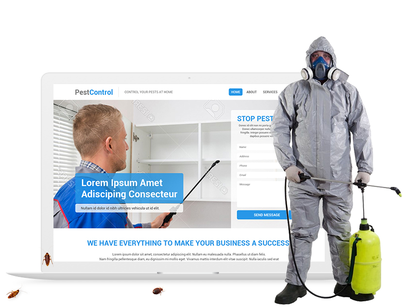 Pest Control Website Templates Themes Themes Psdcenter Com